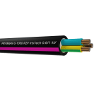 Prysmian Energie Cables & Systemes - Cable industriel rigide U1000 R2V Iristech 3G6 * T1000