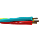 Prysmian Energie Cables & Systemes - Assemblage SPEEDY TRIFILS H07VU bleu, rouge et vert jaune 2,5 Couronne 100 m