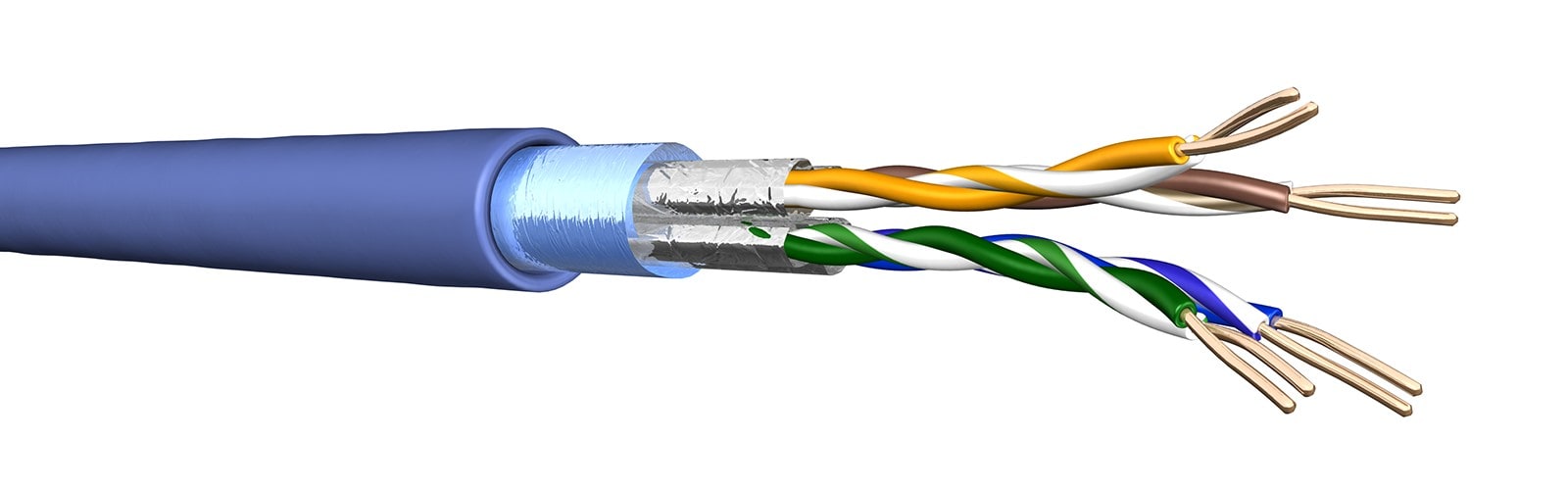 PRYSMIAN - Câble cuivre Cat6a F/FTP 4p LSOH-FR Cca T500m 60075875
