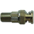 Evicom - Adaptateur connecteur BNC mâle - F femelle