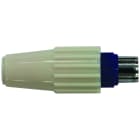Evicom - Connecteur IEC 9.52 mâle TV en plastique.