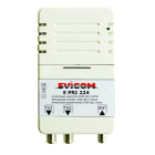 Evicom - Amplificateur d'appartement TV réglable 2 sorties