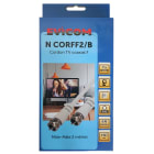 Evicom - Cordon F mâle/mâle - 2 mètres sous blister