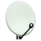 Evicom - Parabole acier grise 80 cm - Dim : 63 x 58 cm