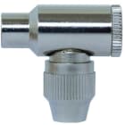 Evicom - Connecteur IEC 9.52 mâle TV métallique coudée