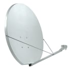 Evicom - Parabole fibre-SMC 120 cm blanche- Dim : 123 x 127 cm