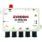 Evicom - Récepteur optique Satellite + terrestre type QUATTRO