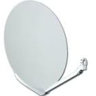 Evicom - Parabole fibre-SMC 65 cm blanche - Dim : 68 x 61 cm