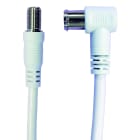 Evicom - Cordon F femelle/F mâle rapide coudé 40 cm