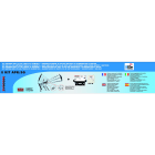 Evicom - Kit antenne avec préamplificateur LTE-5G + alimentation