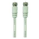 Evicom - Cordon F mâle / mâle 40 cm à visser sous sachet plastique Classe A