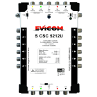 Evicom - Commutateur universel 5 câbles 4 sat. + terrestre, 12 sorties