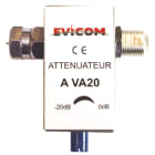 Evicom - Atténuateur variable 5 -2 300 MHz à passage cc