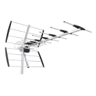 Evicom - Antenne UHF pleine onde 27 éléments avec filtre 5G, gain 11-15 dB