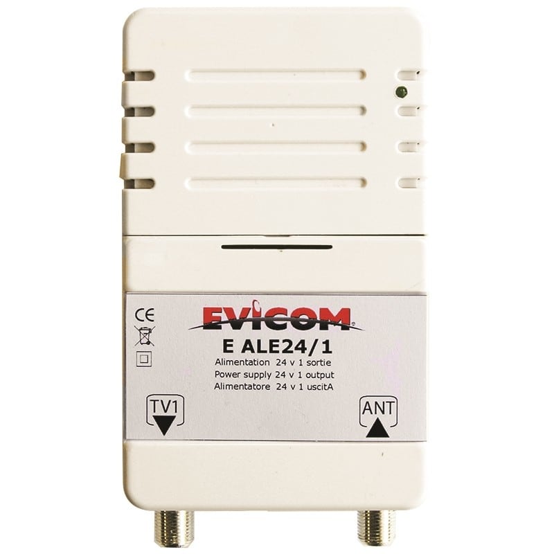 Evicom - Alimentation 24 volts 1 sortie 120mA maxi.