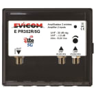 Evicom - Préamplificateur UHF LTE-5G 2 entrées UHF 30 dB réglable + couplage VHF