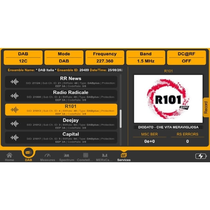Evicom - Option DAB,DAB+ et FM pour M EXA7 et M EXA7 LITE