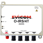 Evicom - Récepteur optique Satellite+ terrestre type QUAD
