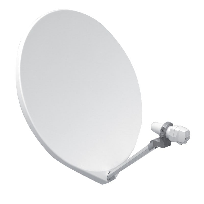 Evicom - Kit parabole fibre 65cm + LNB universel.
