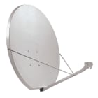 Evicom - Parabole fibre-SMC 120 cm blanche- Dim : 123 x 127 cm