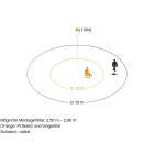 Nordlux - STAY Long Lampe de table Gris E27 max 40W