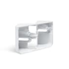 Steinel - Support mural d'angle pour  projecteur XLED home 2/ PRO 240 blanc
