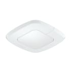 Steinel - Détecteur de présence IR Quattro Slim XS Carré KNX V3.1 Blanc 4x4 m
