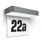 Steinel - Applique solaire avec numéro de maison Xsolar SOL-O Crépusculaire HN Anthracite