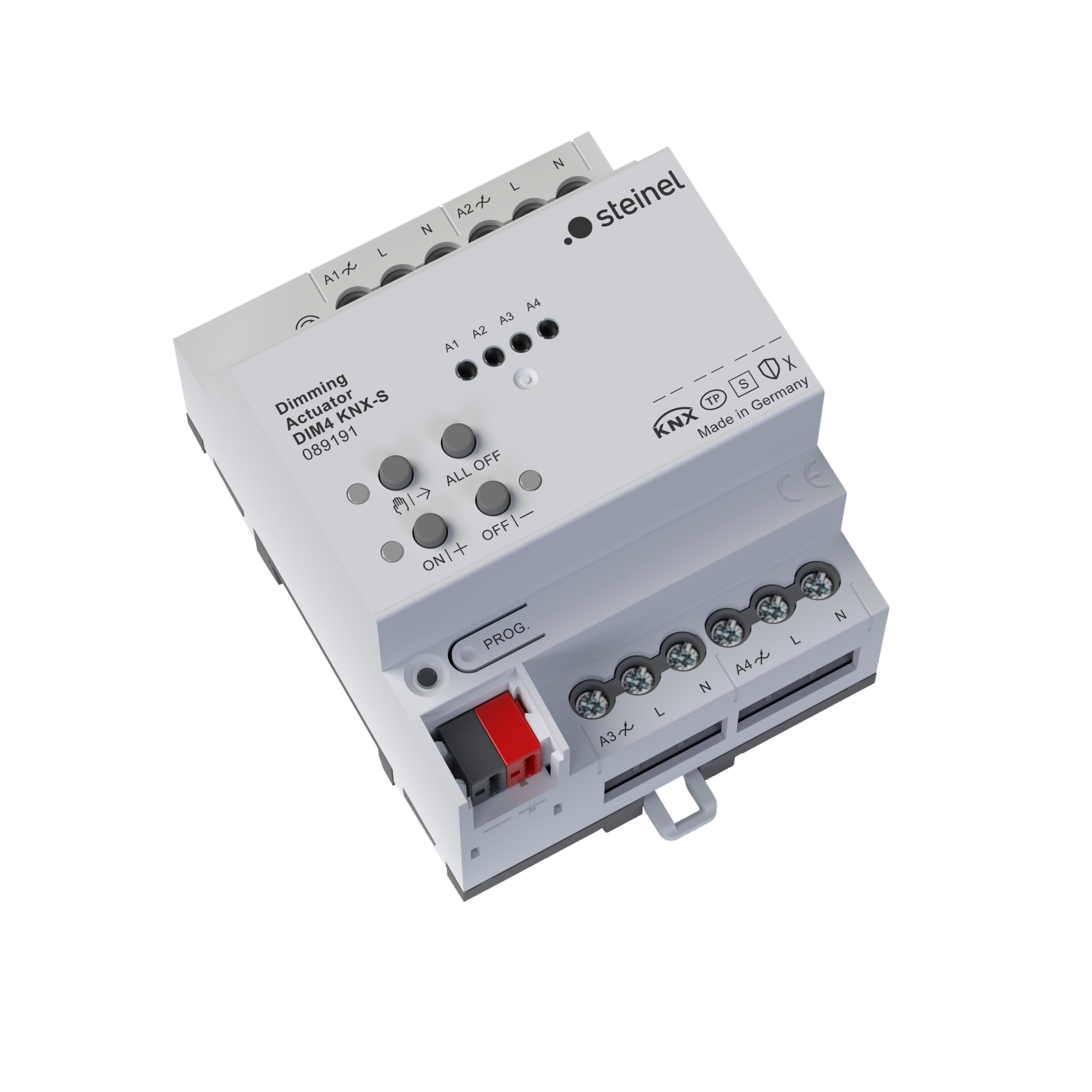 Steinel - Actionneur de 4 voies Dimming DIM4 KNX-S