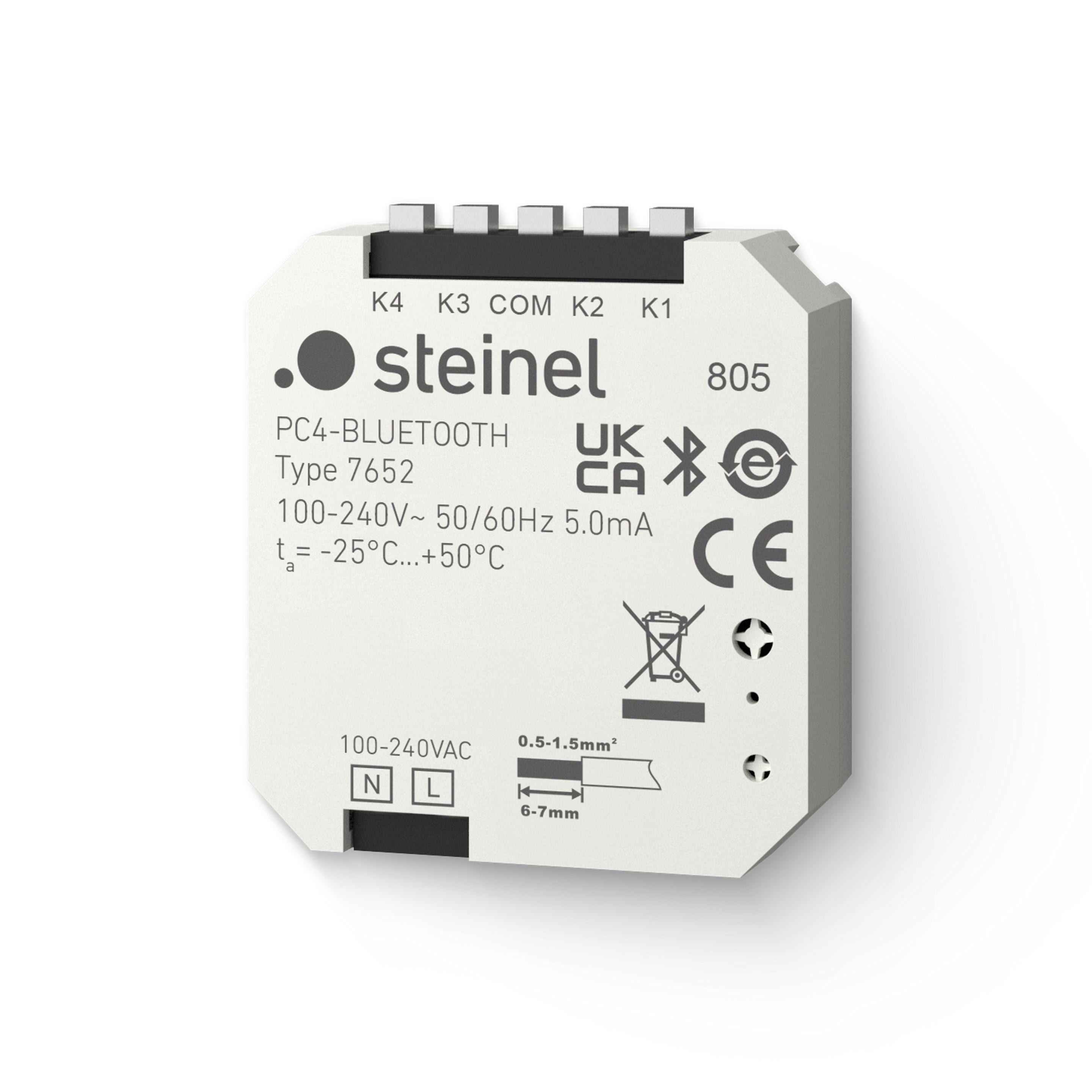 Steinel - Coupleur à bouton-poussoir PC4-Bluetooth