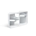Steinel - Support mural d'angle pour projecteur XLED home 2/ PRO 240 blanc