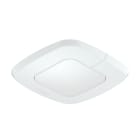 Steinel - Détecteur de présence IR Quattro Slim XS Carré KNX V3.1 Blanc 4x4 m