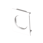 Unex - Adaptateur modulaire guide blanc RAL9010 80 U24X