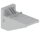 Unex - Support horizontal isolant gris RAL7035 L100 U23X