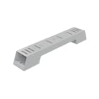 Unex - Support vertical isolant gris RAL7035 L600 U23X