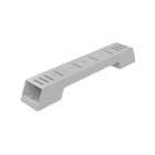 Unex - Support vertical isolant gris RAL7035 L600 U23X