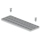Unex - Renfort de jonction gris RAL7035 L300-400 U23X