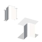 Unex - Angle intérieur blanc RAL9010 40x110 U24X