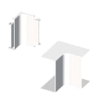 Unex - Angle intérieur blanc RAL9010 40x110 U24X