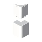 Unex - Angle extérieur blanc RAL9010 20x75 U24X