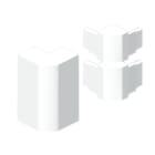 Unex - Angle extérieur goulotte 3 couvercles blanc RAL9010 50x170 U24X
