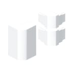 Unex - Angle extérieur blanc RAL9010 70x210 U24X