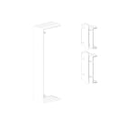Unex - Joint couvercle goulotte 3 couvercles blanc RAL9010 50x170 U24X