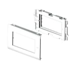 Unex - Adaptateur 2 appareillages Mosaic blanc RAL9010 65 U24X