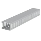 Unex - Goulotte de câblage gris RAL7035 60x80 U43X sans halogènes