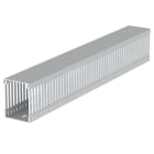 Unex - Goulotte de câblage gris RAL7035 80x60 U43X sans halogènes