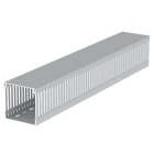 Unex - Goulotte de câblage gris RAL7035 80x80 U43X sans halogènes