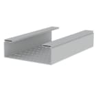 Unex - Chemin de câbles fond perforé gris RAL7035 100x300 U23X
