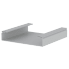 Unex - Chemin de câbles fond plein gris RAL7035 100x500 U23X