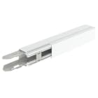 Unex - Goulotte IK10 (3m) 40x40 blanc RAL9010 U23X